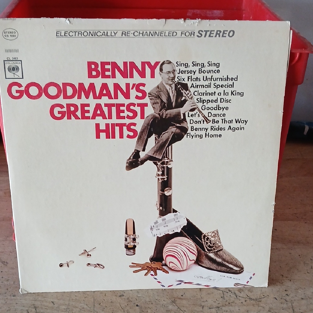 Benny Goodman's Greatest Hits Vinyl Record